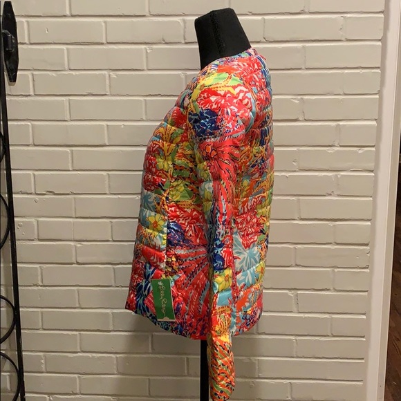 Lilly Pulitzer Lilah Printed Reversible Jacket NWT - Picture 5 of 10